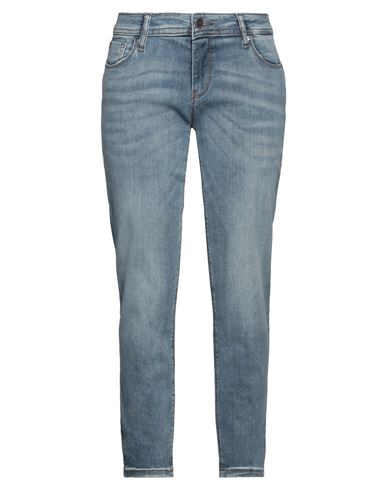 Gaudì Woman Denim Pants Blue Size 29 Cotton, Elastomultiester, Elastane In Blue