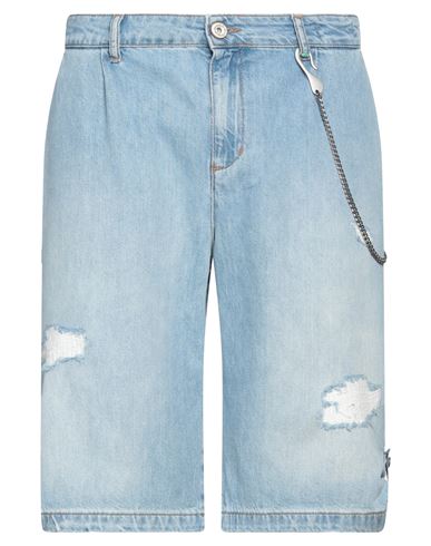 Berna Man Denim Shorts Blue Size 26 Cotton