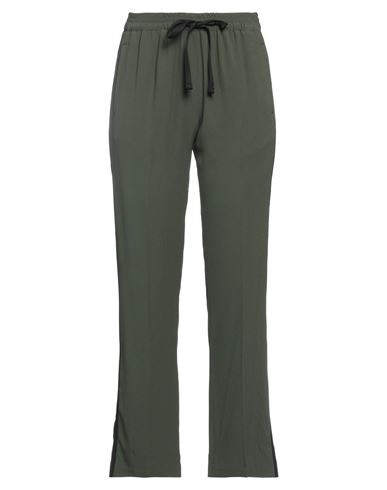 Zadig & Voltaire Woman Pants Military Green Size 10 Acetate, Viscose, Elastane