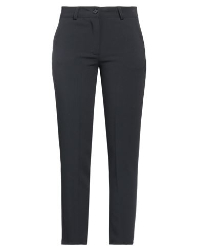 Eleonora Amadei Woman Pants Navy Size 8 Polyester, Elastane In Navy Blue