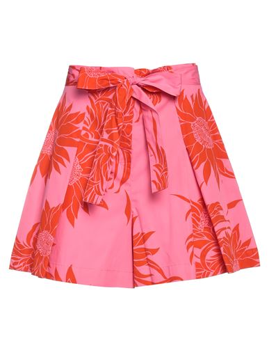 Shop Pinko Woman Shorts & Bermuda Shorts Fuchsia Size 8 Cotton