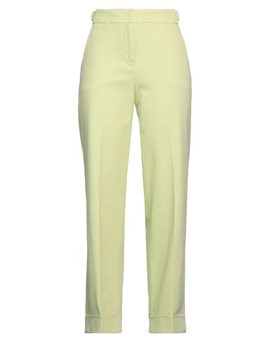 Peserico Woman Denim Pants Light Green Size 8 Cotton, Elastane