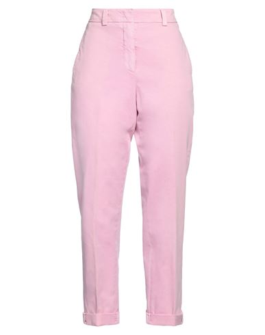 Peserico Woman Pants Pink Size 4 Cotton, Elastane