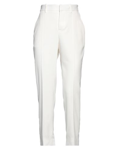 Zadig & Voltaire Woman Pants Ivory Size 8 Acetate, Viscose, Elastane In White