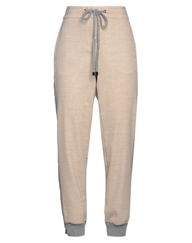 Peserico Woman Pants Beige Size 6 Wool, Polyester, Viscose, Polyamide, Elastane