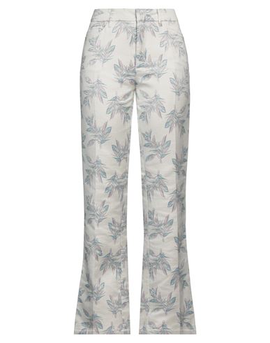 Shop Zadig & Voltaire Woman Pants Off White Size 6 Cotton, Polyester