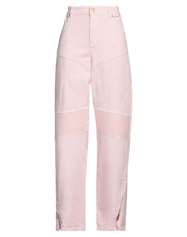 Blumarine Woman Jeans Pink Size 4 Cotton, Elastane
