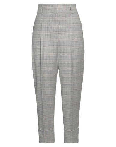 Peserico Woman Pants Grey Size 6 Virgin Wool, Elastane