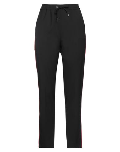 Munthe Woman Pants Black Size 10 Polyester, Recycled Polyester, Wool, Viscose, Elastane