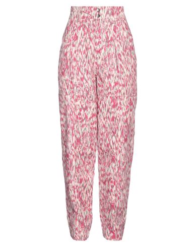 Shop Isabel Marant Étoile Marant Étoile Woman Pants Fuchsia Size 4 Cotton In Pink