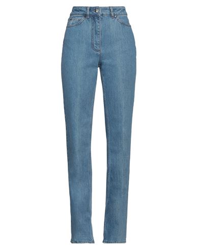 Peserico Woman Jeans Blue Size 6 Cotton, Polyester, Elastane