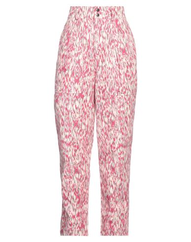 ISABEL MARANT ÉTOILE MARANT ÉTOILE WOMAN PANTS FUCHSIA SIZE 6 COTTON