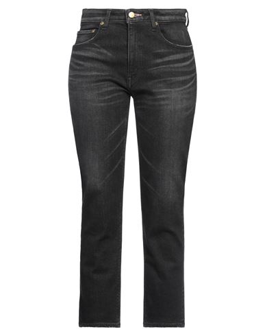 Tu Es Mon Tresor Tu Es Mon Trésor Woman Denim Pants Black Size 28 Cotton, Polyurethane, Polyester