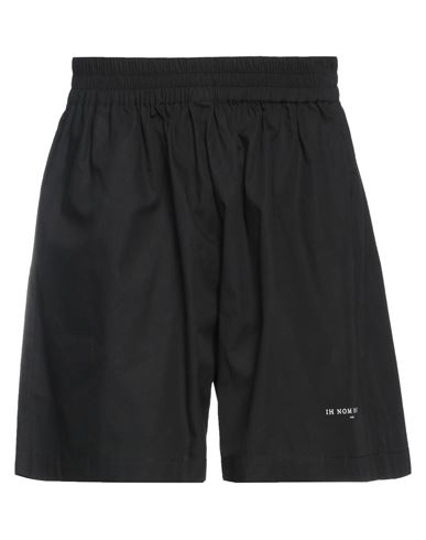 Shop Ih Nom Uh Nit Man Shorts & Bermuda Shorts Black Size Xl Cotton
