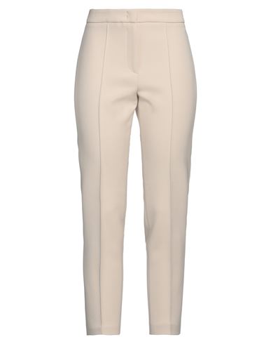 Peserico Easy Woman Pants Beige Size 6 Polyester, Viscose, Cotton, Elastane