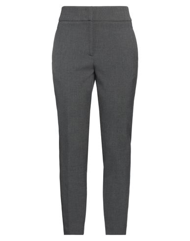 Peserico Woman Pants Lead Size 6 Polyester, Viscose, Cotton, Elastane In Grey