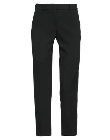 Peserico Easy Woman Pants Black Size 6 Polyester, Viscose, Cotton, Elastane In Black