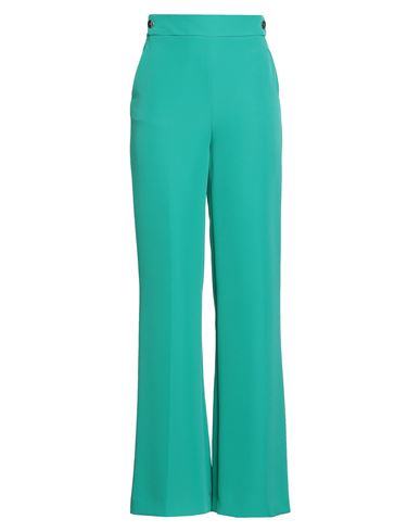 Liu •jo Woman Pants Green Size 10 Polyester, Elastane