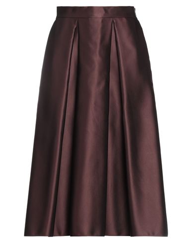 Fabiana Filippi Woman Midi Skirt Plum Size 6 Polyester In Purple