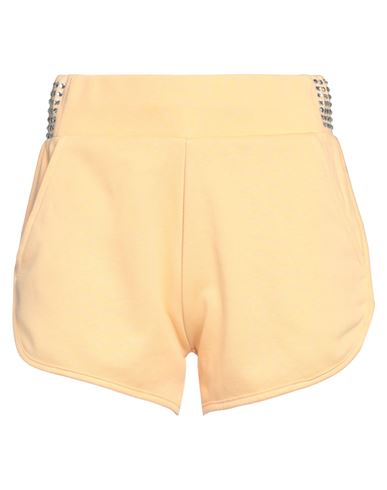 Richmond Woman Shorts & Bermuda Shorts Apricot Size L Cotton In Orange