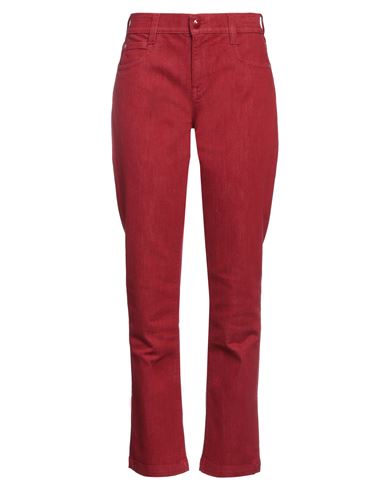 Jacob Cohёn Woman Jeans Red Size 27 Cotton, Elastane