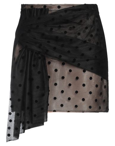 N°21 Woman Mini Skirt Black Size 4 Polyamide