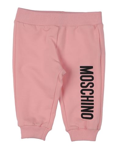 Moschino Baby Newborn Pants Light Pink Size 3 Cotton, Elastane