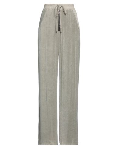Rick Owens Woman Pants Beige Size 6 Viscose, Silk, Cotton In Gray