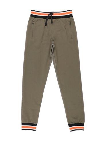 Dolce & Gabbana Babies'  Toddler Boy Pants Military Green Size 6 Cotton, Elastane