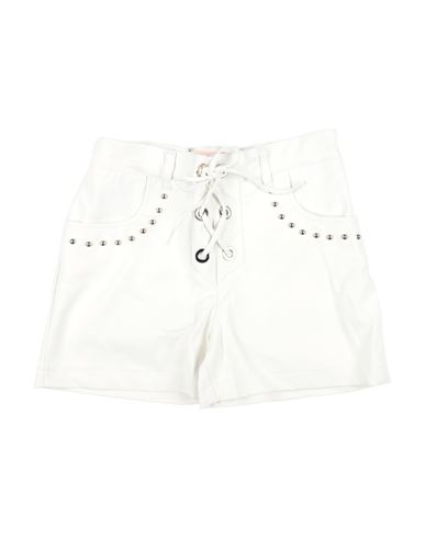 Aniye By Babies'  Toddler Girl Shorts & Bermuda Shorts Off White Size 6 Viscose, Polyurethane