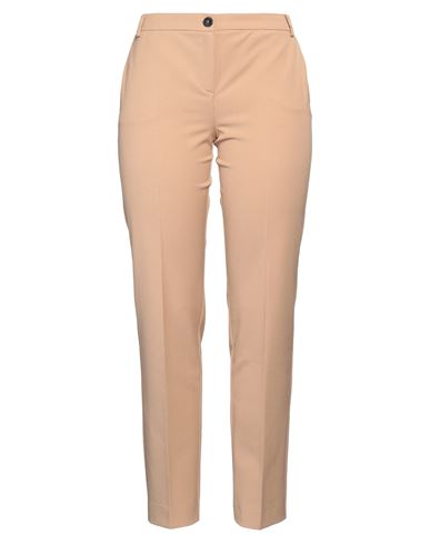 Shop Emme By Marella Woman Pants Sand Size 12 Polyester, Viscose, Elastane In Beige