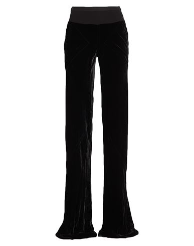 Rick Owens Woman Pants Black Size 2 Viscose, Silk, Cotton, Polyamide In Black
