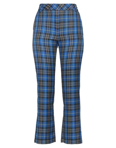 Floor Woman Pants Bright Blue Size S Polyester, Viscose In Blue