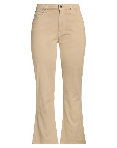 Re-hash Re_hash Woman Pants Sand Size 32 Cotton, Lyocell, Elastane