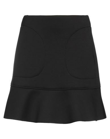 Trussardi Woman Mini Skirt Black Size 8 Polyester, Viscose, Elastane