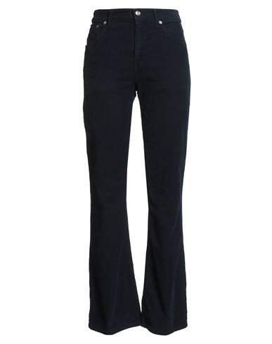 Department Five Department 5 Woman Pants Navy Size 31 Cotton, Elastane In Black