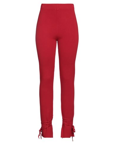 Vicolo Woman Pants Red Size Onesize Viscose, Polyester