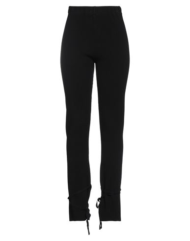 VICOLO VICOLO WOMAN PANTS BLACK SIZE ONESIZE VISCOSE, POLYESTER