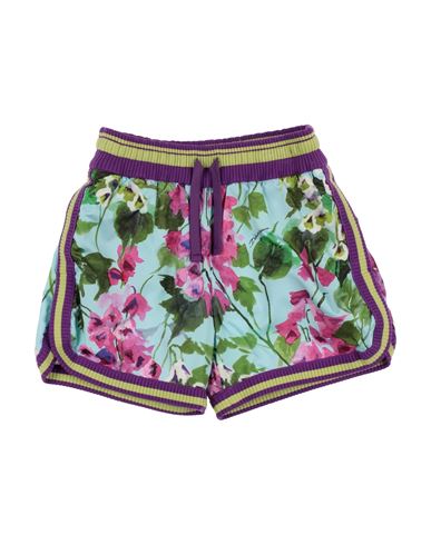 Dolce & Gabbana Babies'  Toddler Girl Shorts & Bermuda Shorts Purple Size 6 Polyester, Cotton, Elastane