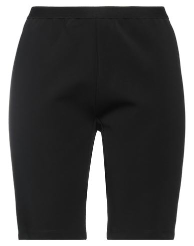 Rick Owens Lilies Woman Shorts & Bermuda Shorts Black Size 2 Viscose, Polyamide, Elastane