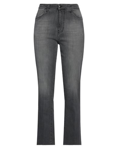 Shop Bonheur Woman Jeans Lead Size 31 Cotton, Elastane In Grey