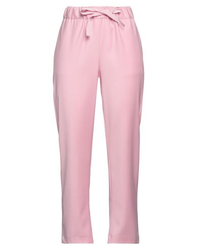 Semicouture Woman Pants Pink Size 4 Virgin Wool, Polyester, Viscose, Elastane