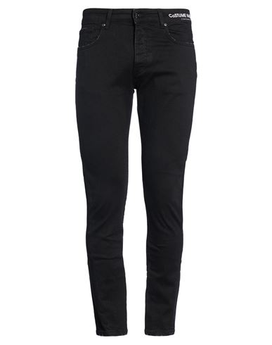 Costume National Contemporary Man Jeans Black Size 34 Cotton, Elastane