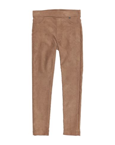 Kocca Toddler Girl Pants Camel Size 6 Polyester, Elastane In Beige