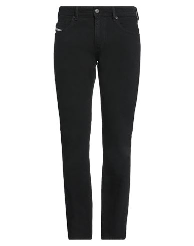 Diesel Man Jeans Black Size 31w-32l Cotton, Elastane In Black