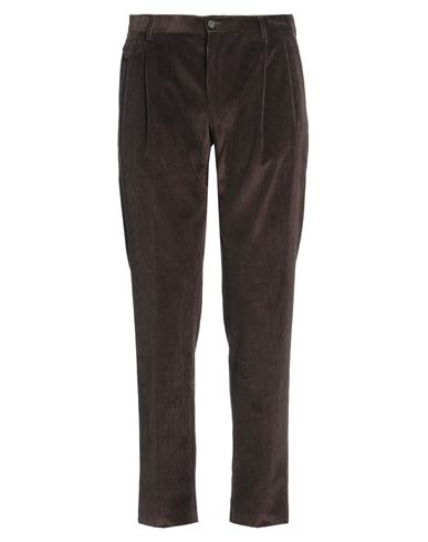 Dolce & Gabbana Man Pants Brown Size 34 Cotton