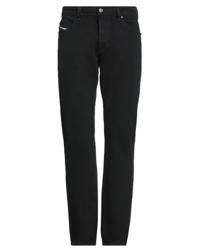 Diesel Man Jeans Black Size 31w-32l Cotton, Elastane In Black