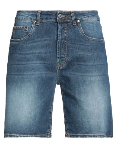 Liu •jo Man Man Denim Shorts Blue Size 32 Cotton, Elastane