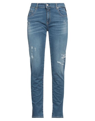 Replay Woman Jeans Blue Size 29w-30l Cotton, Polyester, Elastane