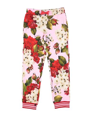 Shop Dolce & Gabbana Toddler Girl Pants Pink Size 7 Cotton, Viscose, Elastane, Polyester